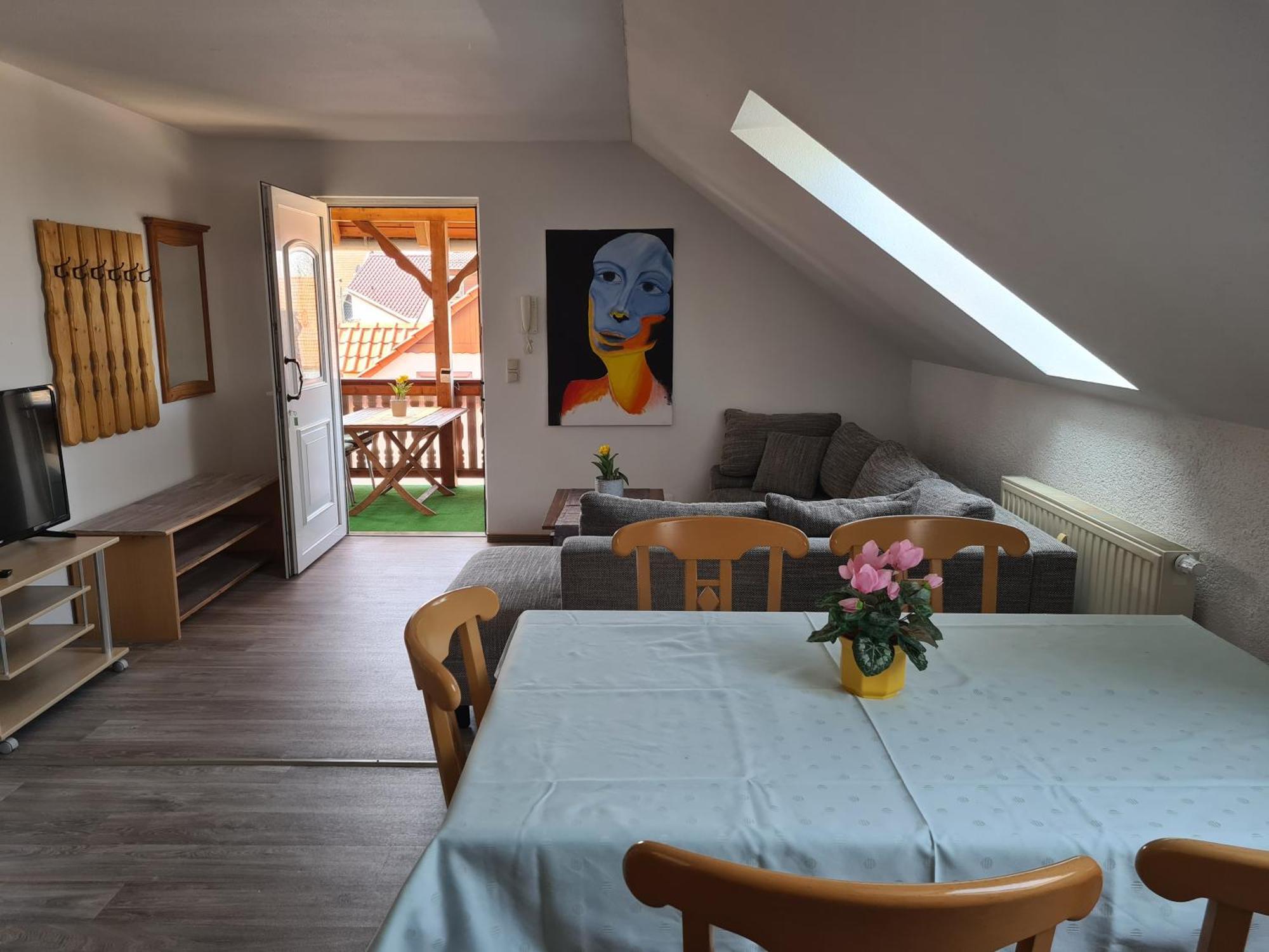 Ferienwohnung Weisskopf Alkersleben 외부 사진