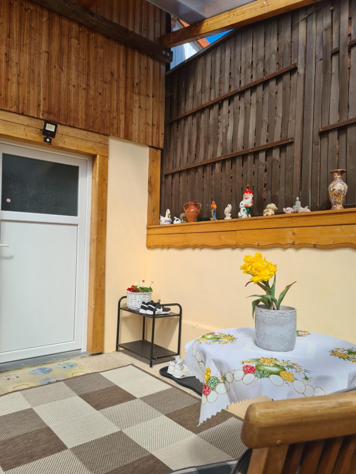 Ferienwohnung Weisskopf Alkersleben 외부 사진