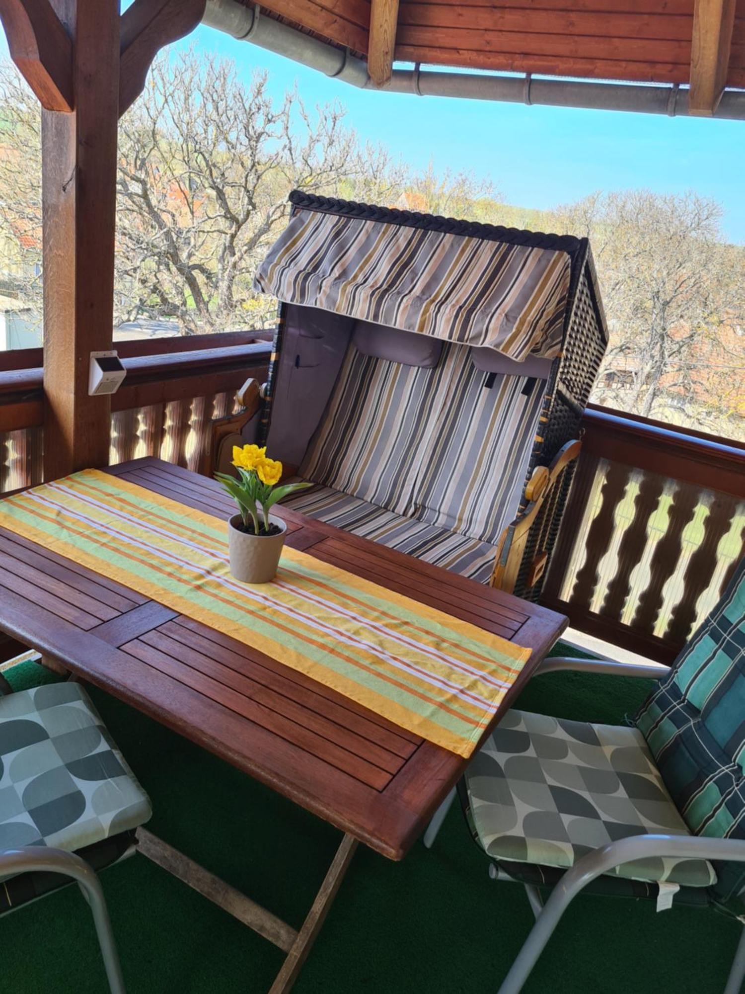 Ferienwohnung Weisskopf Alkersleben 외부 사진