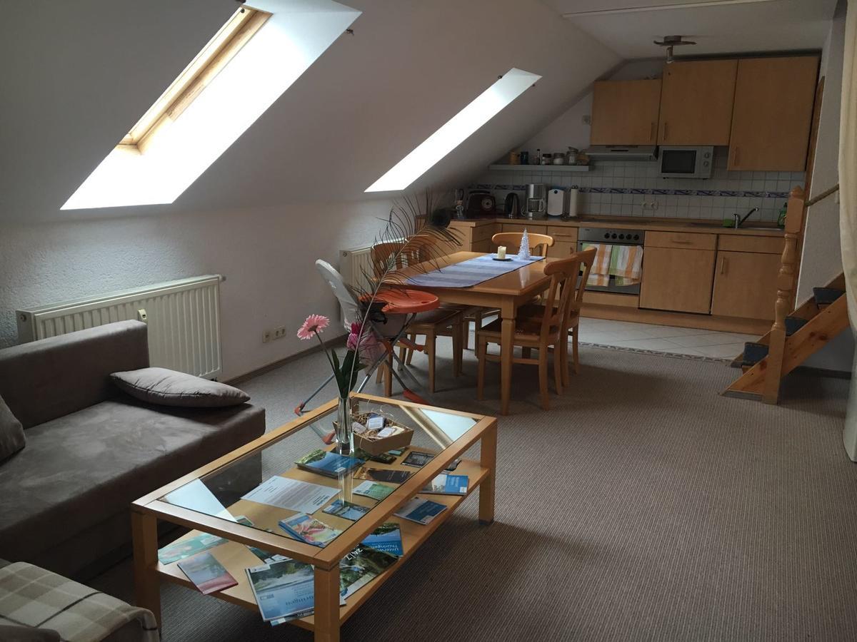 Ferienwohnung Weisskopf Alkersleben 외부 사진