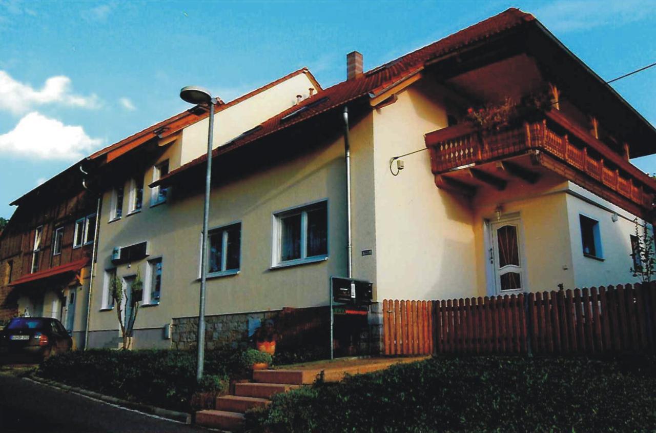 Ferienwohnung Weisskopf Alkersleben 외부 사진
